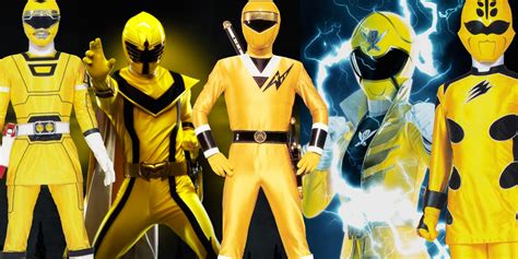 Every Yellow Power Ranger Ranked Screenrant