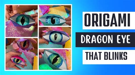 Origami Dragon Eye Youtube