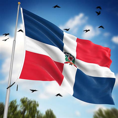 Repubblica Dominicana Bandiera Foto E Immagini Stock Istock