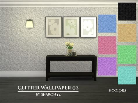 The Sims Resource Glitter Wallpaper 02