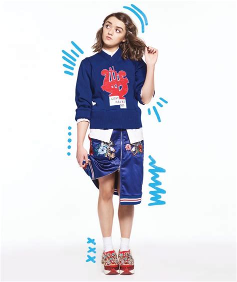 Maisie Williams In Nylon Magazine May 2016 Issue Hawtcelebs