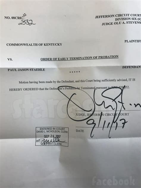 Check spelling or type a new query. BEFORE THE 90 DAYS Paul Staehle off probation early for ...