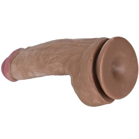 Real Man Cyberskin Perfect Pecker 8 Brown Sex Toys And Adult