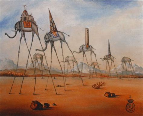 Salvador Dalí Elephants Ii Salvador Dali Art Salvador Dali Dali