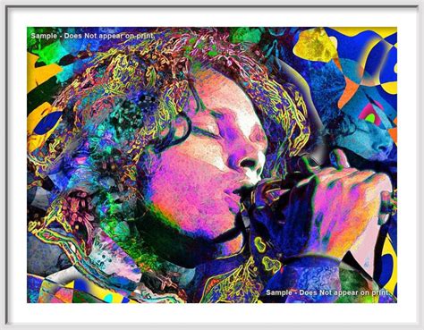 Gorgeous Jim Morrison Doors Large Rock And Roll By Eisnerart