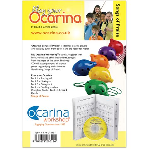 More images for ocarina songs » 4-hole Ocarina and 1-2-3 Ocarina Book Set - Ocarina Workshop