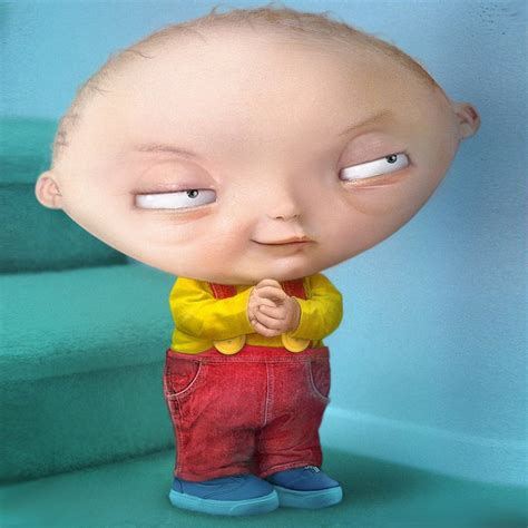 Photoshopped Stewie Griffin Top 10 Untooned Cartoon Characters