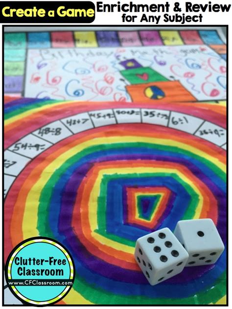 There are many website which will help you make one. Make Your Own Game Board Activity {Enrichment, Concept ...
