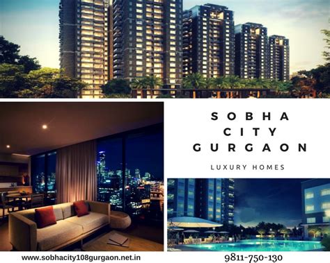 Sobha City Gurgaon Provide 2 And 3 Bhk Apartments Of Superb Quality And