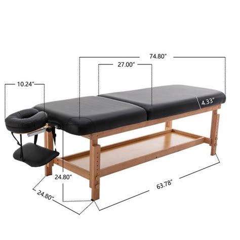 Massage Table Dimensions And Guidelines With Drawings 50 Off