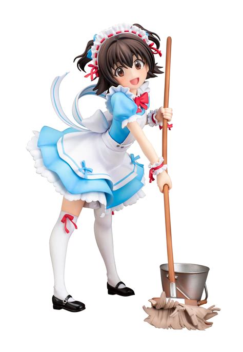 Buy Pvc Figures Idolmaster Cinderella Girls Pvc Figure Miria Akagi Orikou Maid San 17