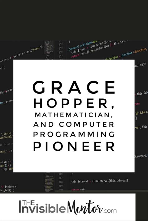 You can only learn javascript at the moment, plus the basics of algorithms. Grace Hopper, Mathematician & Computer Programming Pioneer ...