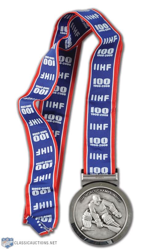 The international ice hockey federation has unveiled the medals to be awarded at the 2020 iihf world junior championship in czech republic. Lot Detail - 2008 IIHF World Championship Women Team ...