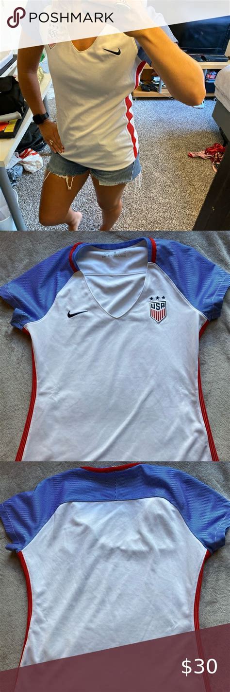 The united states women's national team begin their quest for a fourth successive olympic gold medal on wednesday, and new zealand will be their first obstacle in rio de janeiro. Nike USA women's soccer jersey | Women's soccer, Usa ...