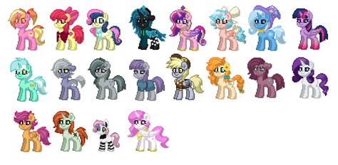 All The Mlp Characters I Made So Far Ponytown