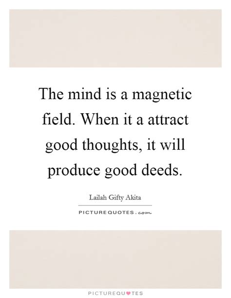 Motivational quote affirmations magnet | zazzle.com. The mind is a magnetic field. When it a attract good thoughts,... | Picture Quotes