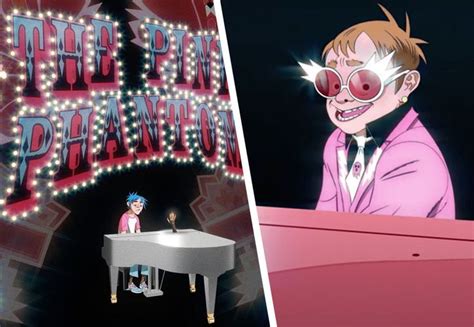Gorillaz Estrena The Pink Phantom Su Nueva Canción Junto A Elton