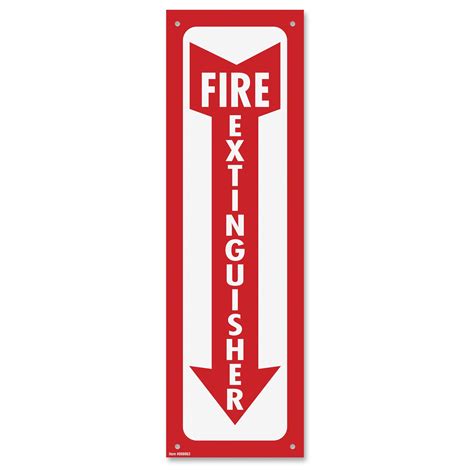 Once you learn how to use a fire extinguisher, you'll want to find the best one for your needs. COSCO Fire Extinguisher Sign - LD Products