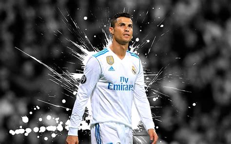 Cristiano Ronaldo Fan Art Cr7 Football Stars Fire Real Madrid