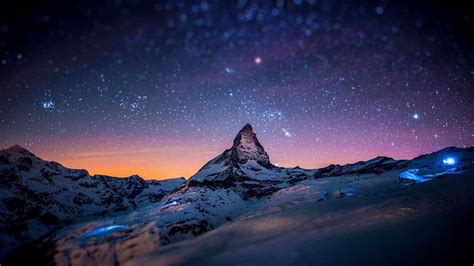 Night Mountains Wallpapers Wallpaper Cave