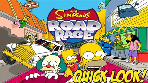 The Simpsons Road Rage Quick Look Yovideogames Youtube