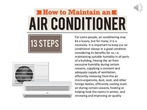 Maintain Air Conditioner Top 5 Tips To Maintain Your Air Conditioner