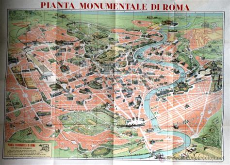 Mapa Roma Monumentos Mapa