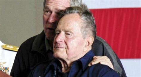 Former President George Hw Bush Breaks Neck Bone In Fall News