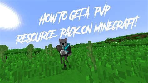 How To Get Minecraft Pvp Texture Packs Youtube