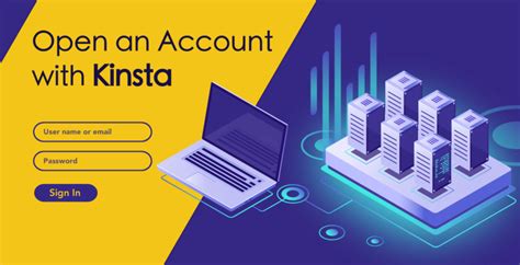 How To Create A New Account With Kinsta