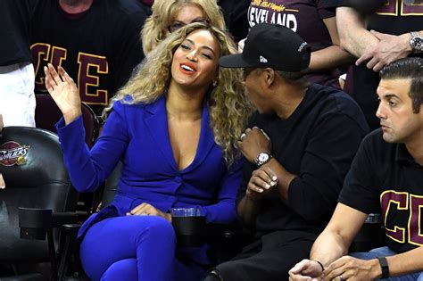 Beyonce And Jay Z At Nba Finals Game June 2016 Popsugar Celebrity Photo 2