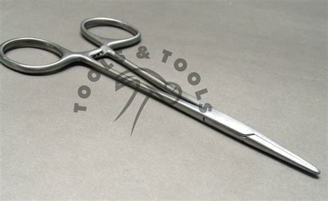 Quality Mosquito Locking Forceps Straight Stain Finish 125 Cm Surgical