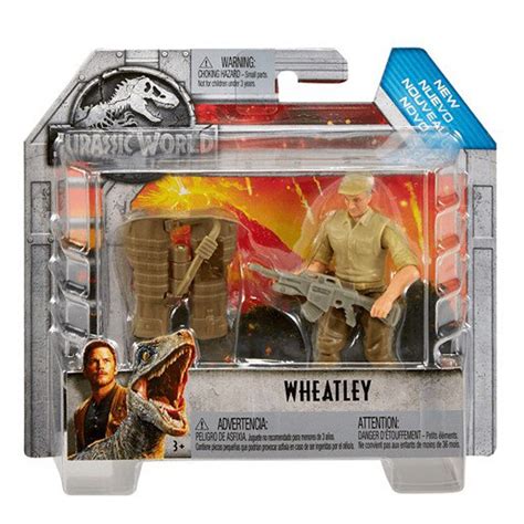Mattel Jurassic World Figurka Ken Wheatley Z Bronią Fvn23