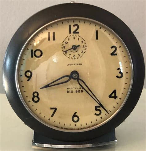 Beautiful Vintage Westclox Big Ben Alarm Clock Works Model 1a 48h Loud
