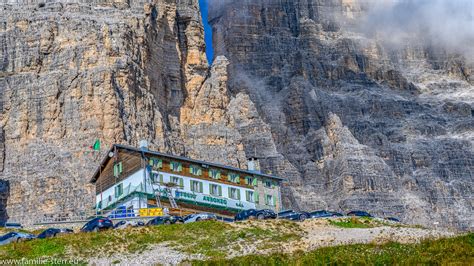 Rifugio Auronzo Die Auronzo Hütte Familie Sterr