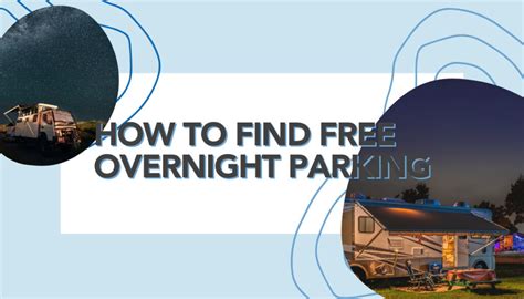 How To Find Free Overnight Parking
