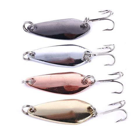 20pcs Metal Spoon Fishing Lure Spinner Sequin Hard Bait Small Lure 3