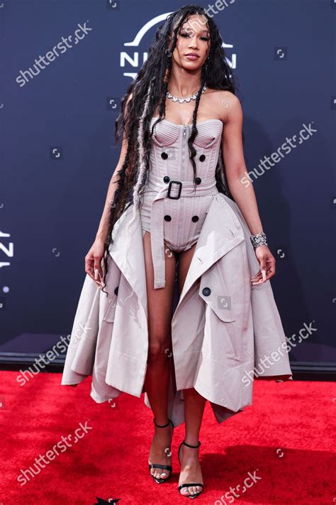 American Rapper Bia Arrives Bet Awards Editorial Stock Photo Stock