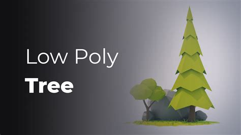 How To Make A Low Poly Tree In Blender 28 Blendernation