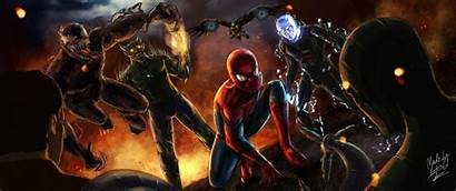 Sinister Six Spiderman Spider Artstation Wallpapers Plot