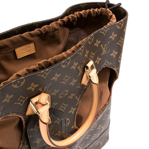 Louis Vuitton Hole Handbag Inner Bag Top View Zulasg