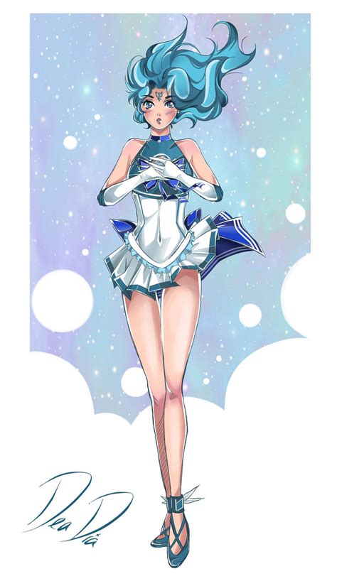 Sailor Neptune New Outfit Redesign By Daadia On Deviantart