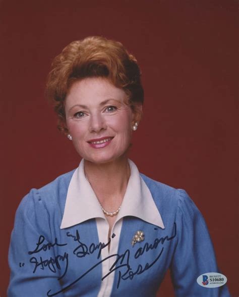 marion ross signed happy days 8x10 photo inscribed etsy