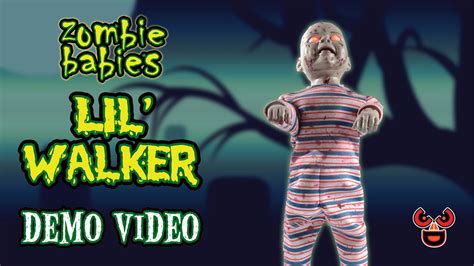 Lil Walker Zombie Baby — Spirit Halloween 2014 — Spooky Express Youtube