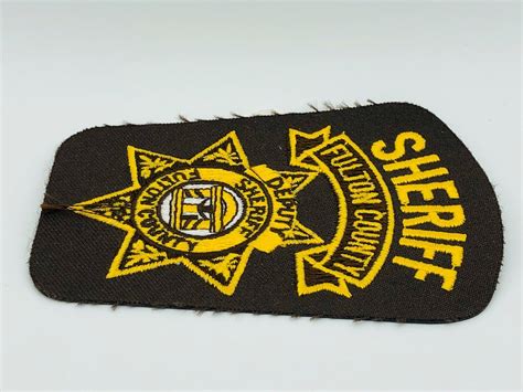 Fulton County Georgia Deputy Sheriff Patch Preowned Ebay