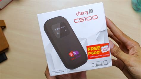 Cherry Mobile Fi Cs100 Pocket Wi Fi Modem Only 1k Cherry Mobile