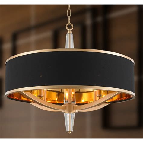 Lowest prices on bronze chandeliers + huge selection! w83140mg26 Gatsby 4 Light Matte Gold Finish Pendant