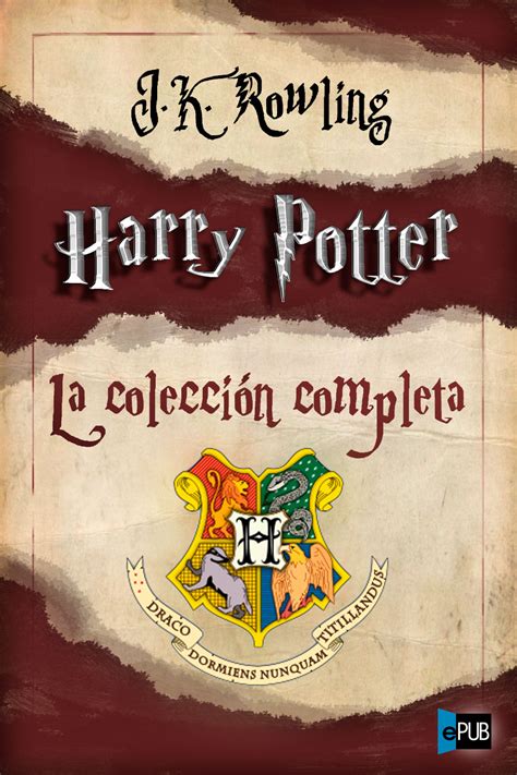 Leer Harry Potter La Colección Completa De Jk Rowling Libro Completo