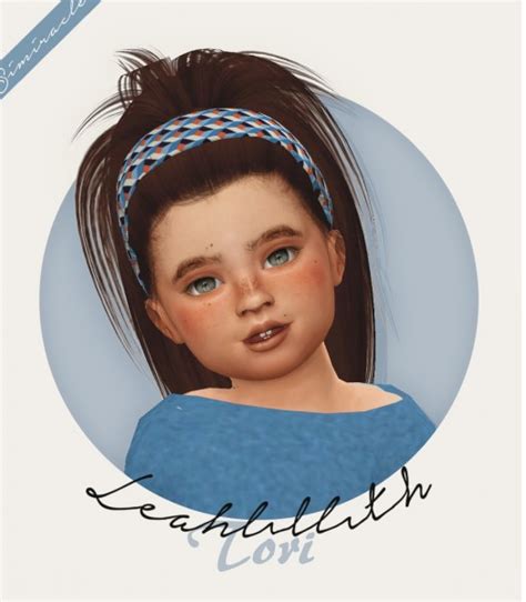 Simiracle Leahlillith`s Tori Hair Retextured Kids And Toddlers