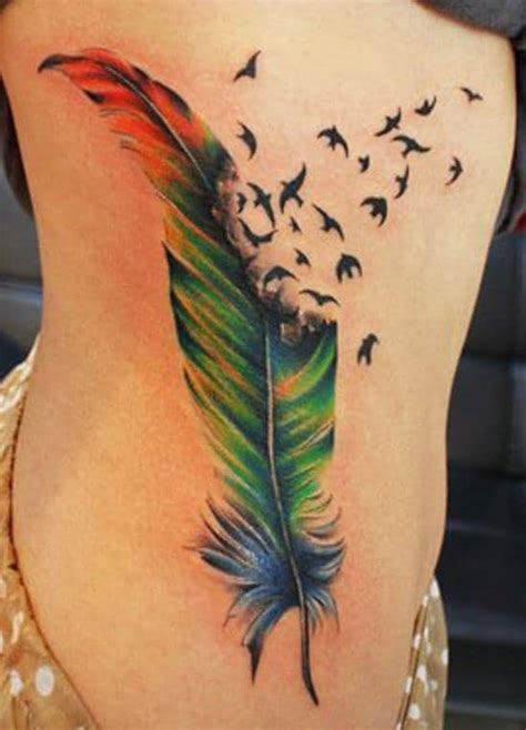 150 Feather Tattoo Designs For Women And Men